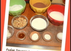 Fudge Square ingredients